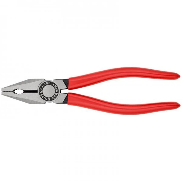 Knipex Kombizange Schwarz Atramentiert Mit Kunststoff überzogen 200 Mm, 03 01 200 - Image 3