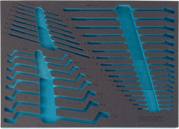 Hazet 2K-Weichschaum-Einlage, 163-140L