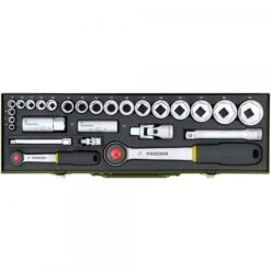Proxxon Steckschlüsselsatz 1/2" + 1/4" (27-teilig), 23020