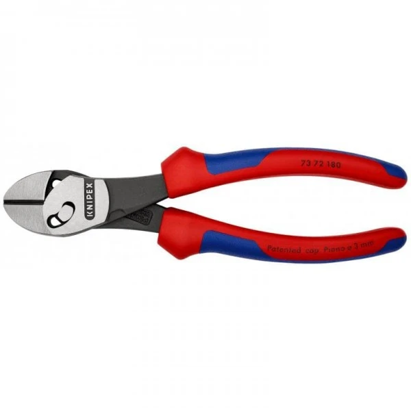 KNIPEX TwinForce Hochleistungs-Seitenschneider 180 Mm, 73 72 180 - Image 2