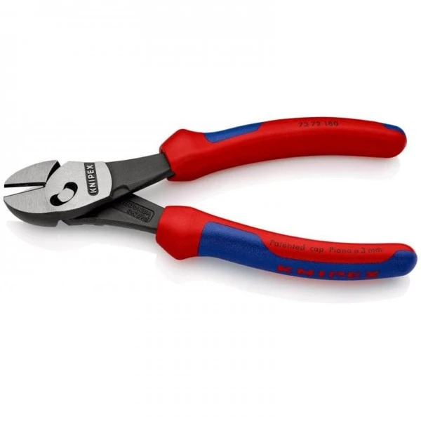 KNIPEX TwinForce Hochleistungs-Seitenschneider 180 Mm, 73 72 180 - Image 3