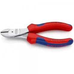 Knipex Kraft-Seitenschneider Verchromt Mit Mehrkomponenten-Hüllen 140 Mm, 74 05 140