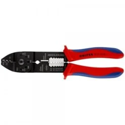 Knipex Crimpzange Brüniert Mit Mehrkomponenten-Hüllen 230 Mm, 97 21 215 B
