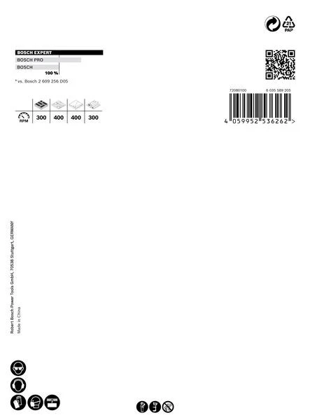 Bosch EXPERT Construction Material Lochsäge, 102 X 60 mm. 2608900480 - Image 2