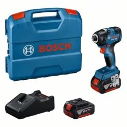 Bosch Akku-Drehschlagschrauber GDR B861718V-200,2x Akku GBA 18V 4.0Ah,06019J2107