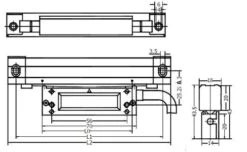 Elmag Glasmeßstab Mod. KA 500/370, 88827
