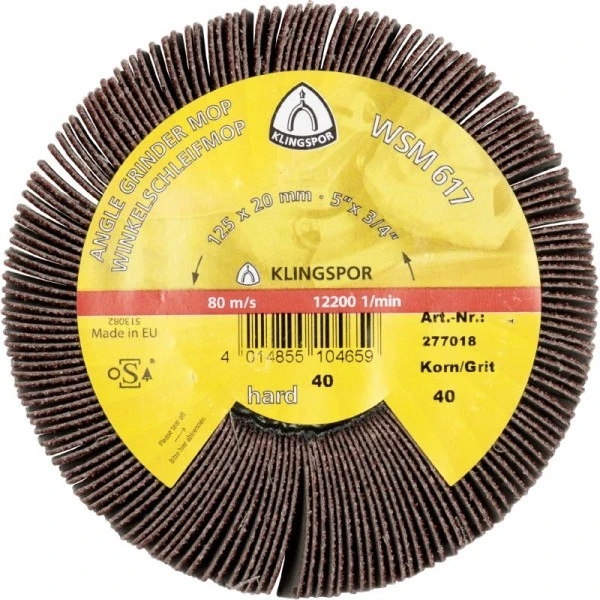 WSM 617 SchleifmoprÀder LS 309 X, 115 X 20 Mm Korn 120 Gewinde M 14, 277017