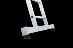 Günzburger Aluminium-Anlegeleiter Mit Nivello -Traverse 12 Sprossen, 10312